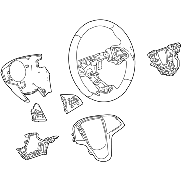 Cadillac Steering Wheel - 22870415