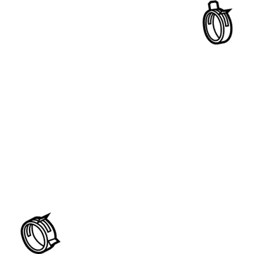 Buick 13162312 Lower Hose Clamp