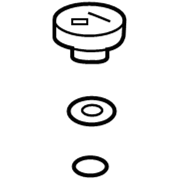 Buick 13502353 Reservoir Cap