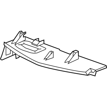 Buick 22872263 Upper Baffle
