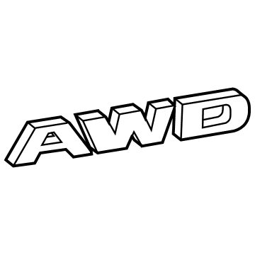 Cadillac 84604285 Nameplate