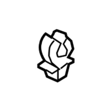 Buick 13363316 Support Rod Clip