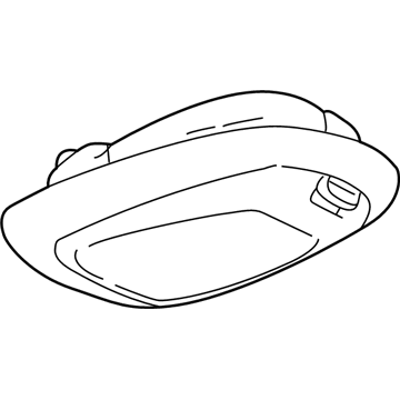 Buick 88937225 Rear Console