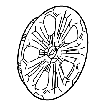 Chevy 42500293 Wheel Cover