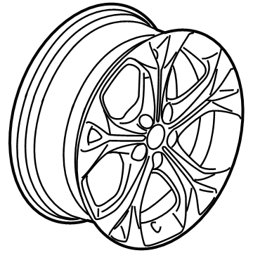 Chevy 39098199 Wheel, Alloy