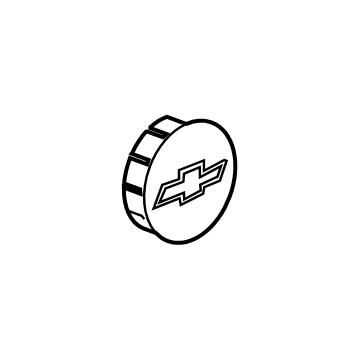 Chevy 42576964 Wheel Nut Cap