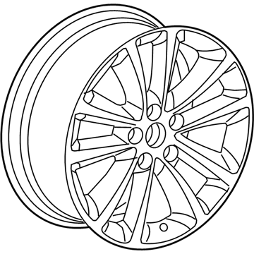 Buick 22758351 Wheel, Alloy
