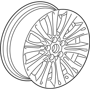 Buick 22791064 Wheel, Alloy