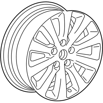 Buick 22758350 Wheel, Alloy