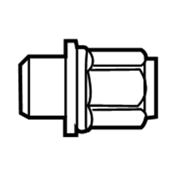 Buick 9598708 Wheel Nut