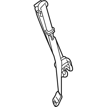 2002 Cadillac Escalade EXT Seat Belt - 88957880