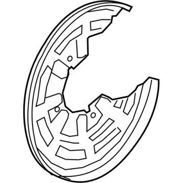 Chevy Brake Backing Plate - 87821842