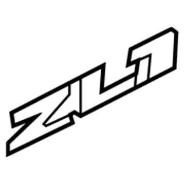 Chevy Camaro Emblem - 22830718