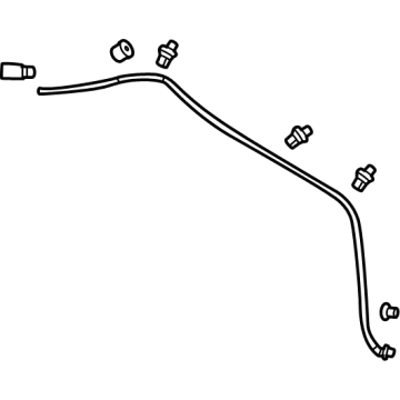 GM 42759455 Drain Hose, Passenger Side GM 42759455 Drain Hose, Passenger Side