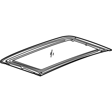 GM 42673422 Sunroof Glass GM 42673422 Sunroof Glass