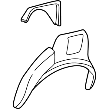 Pontiac 12529882 Outer Wheelhouse