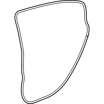 2011 Buick LaCrosse Door Seal - 20954940