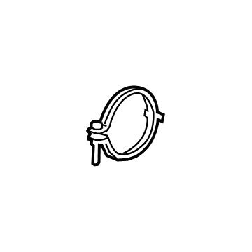 Buick 11603519 Converter & Pipe Clamp