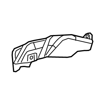 2015 GMC Canyon Exhaust Heat Shield - 12661605