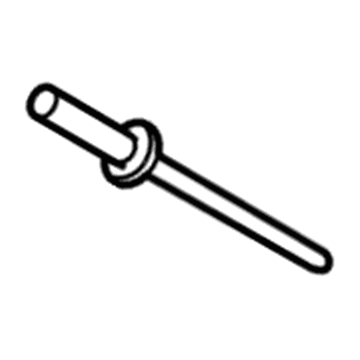 Chevy 11516807 Rocker Molding Rivet