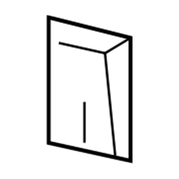 Chevy 25605716 Rocker Molding U-Nut