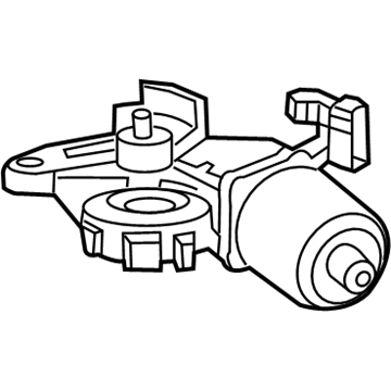 GM 96893302 Wiper Motor