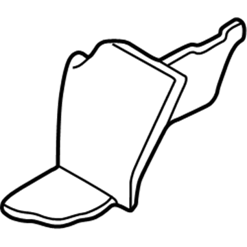 GM 25759230 Front Extension, Inner Passenger Side