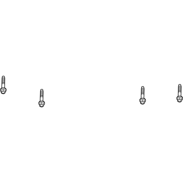 GM 11547634 Suspension Crossmember Bolt GM 11547634 Suspension Crossmember Bolt