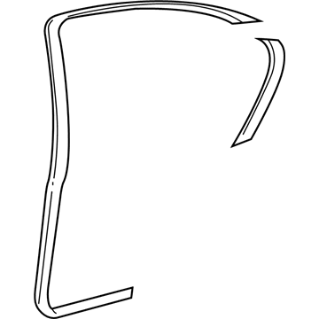 Pontiac Door Seal - 25725419
