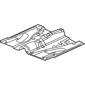 2004 Saturn Ion Floor Pan - 15922840