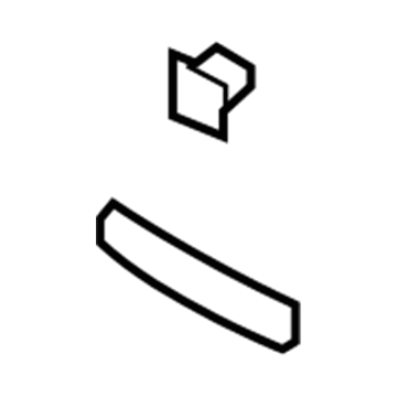 GM 96457717 Lower Cover, Black GM 96457717 Lower Cover, Black