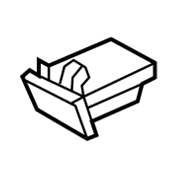 GM 96457640 Ashtray, Black