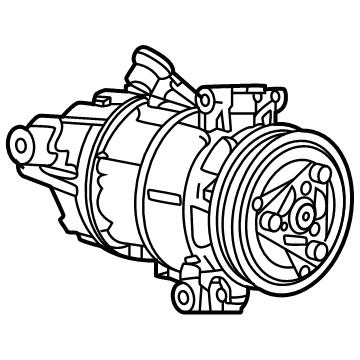 GMC A/C Compressor - 84948498