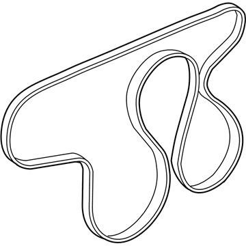 Hummer Drive Belt - 12611636