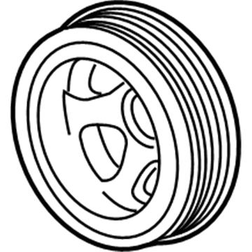 2017 Chevy Volt Harmonic Balancer - 12637337