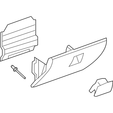 Hummer 15818681 Glove Box Door