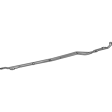 2015 Chevy Corvette Automatic Transmission Oil Cooler Line - 84007064