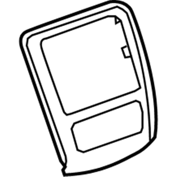 Buick 22846347 Center Bezel