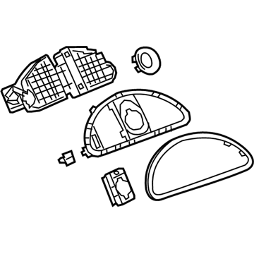 Buick 22862692 Trim Bezel