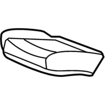 2012 Buick Enclave Seat Cushion Pad - 15899652