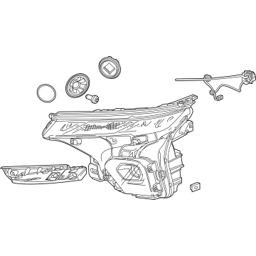 2024 Chevy Trailblazer Headlight - 42859236