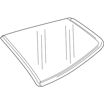 Buick 39127004 Quarter Glass