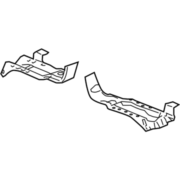 Hummer 25887684 Front Floor Pan Reinforcement