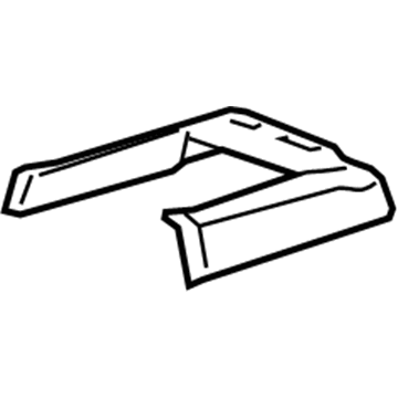 Hummer 25887542 Reinforcement Bracket