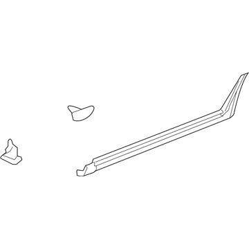 Chevy 19256957 Rocker Molding