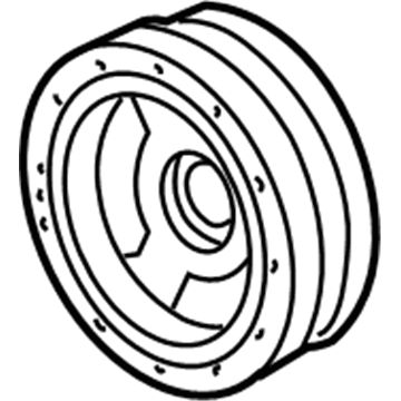 2012 Chevy Corvette Harmonic Balancer - 12675717