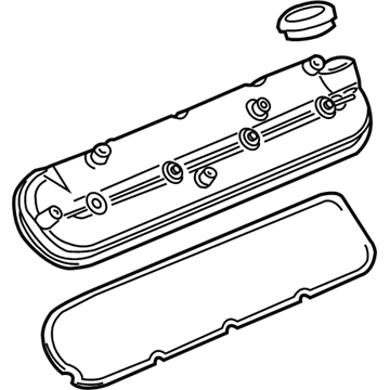 Chevy 12637686 Valve Cover