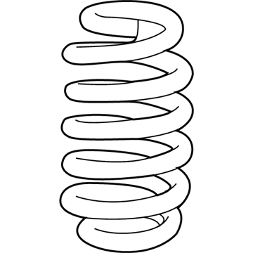 GMC Acadia Coil Springs - 84338205