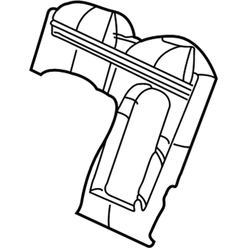 2000 Chevy Monte Carlo Seat Cushion Pad - 12454157