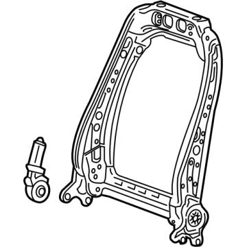 Cadillac 13526515 Seat Back Frame